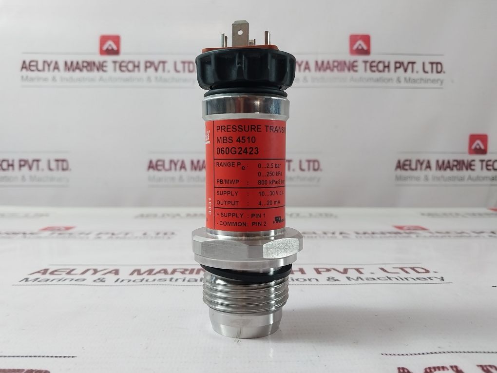Danfoss Mbs 4510 Pressure Transmitter 060G2423 10..30 Vdc