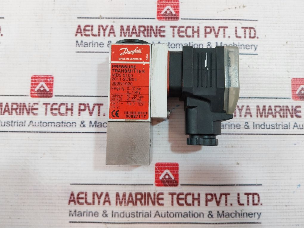 Danfoss Mbs 5100-2011-2Cb04 Pressure Transmitter 10-32Vdc