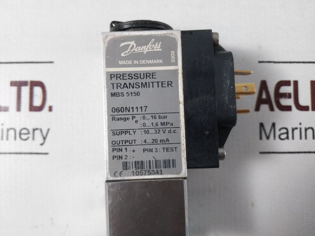 Danfoss Mbs 5150 Pressure Transmitter 060N1117