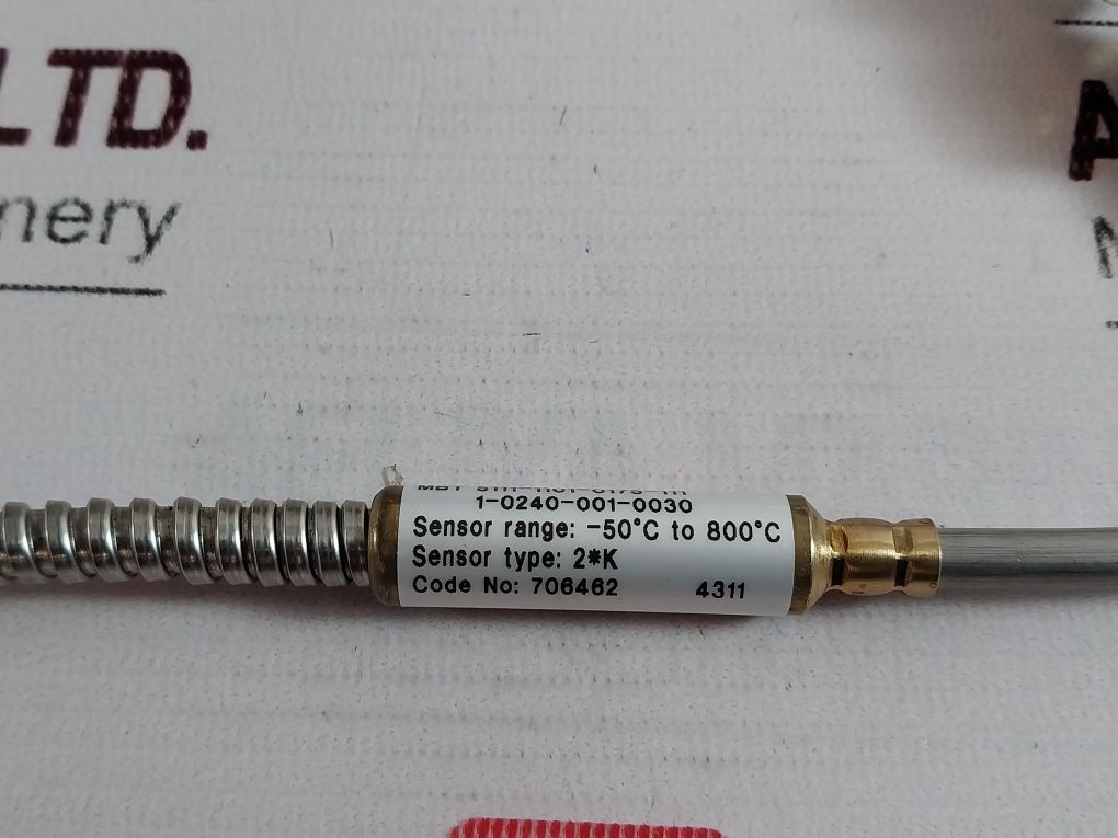 Danfoss Mbt 5111-1101-0175-111 (Rolls-royce) Type 2*K Temperature Sensor