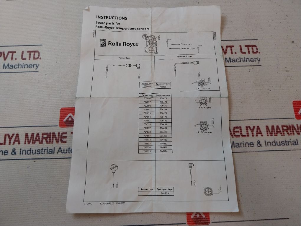 Danfoss Mbt 5111-1101-0175-111 Temperature Sensor 140Mm-7.5M Cable
