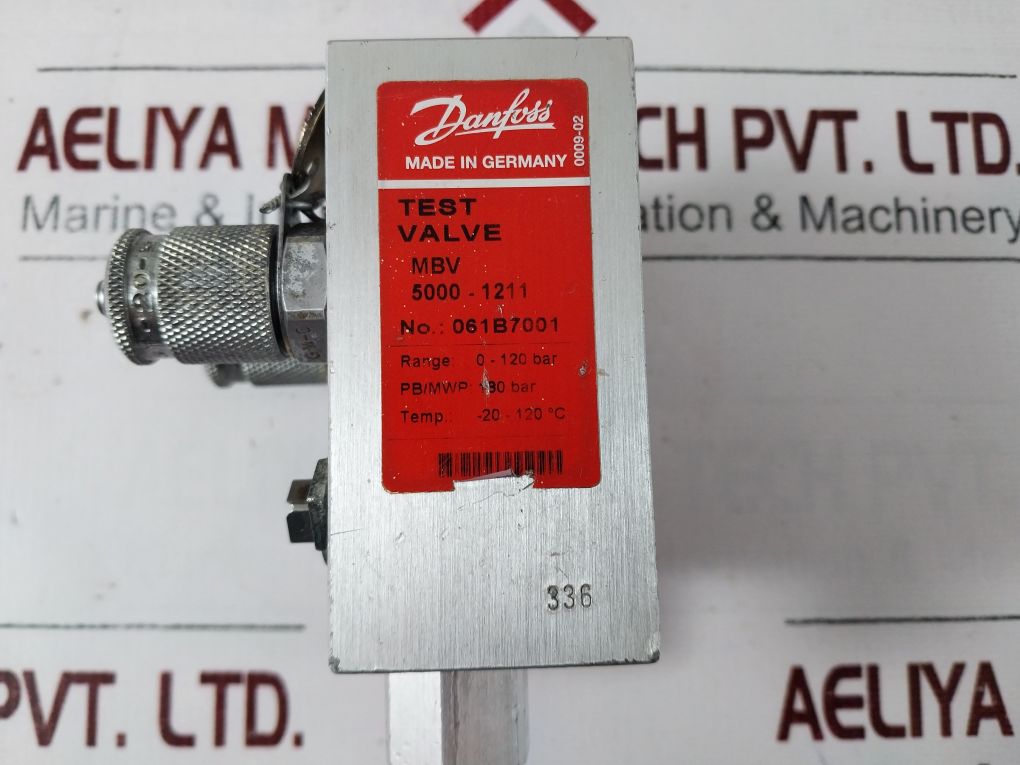 Danfoss Mbv 5000-1211 Stauff Test Valve 