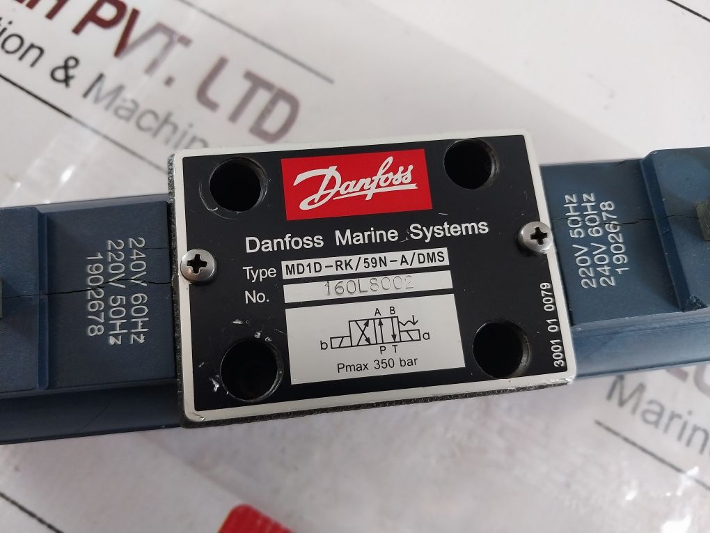 Danfoss Md1D-rk/59N-a/Dms Solenoid Valve 160L8002