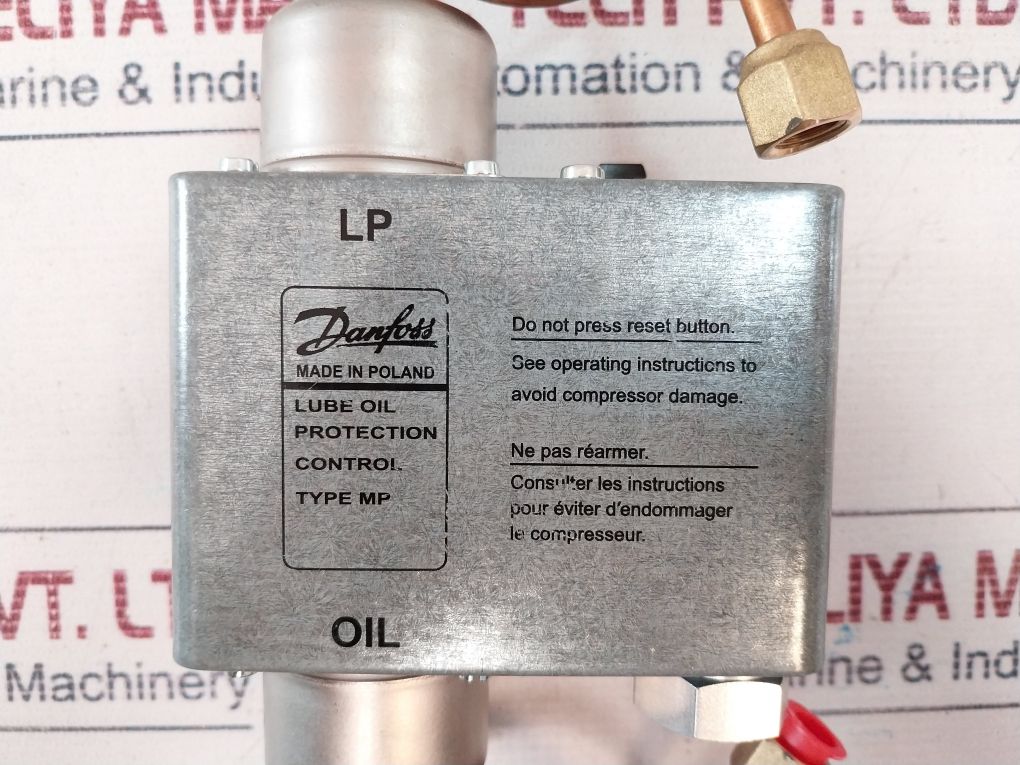 Danfoss Mp 060B2150 Lube Oil Protection Control Aeliya Marine Tech®
