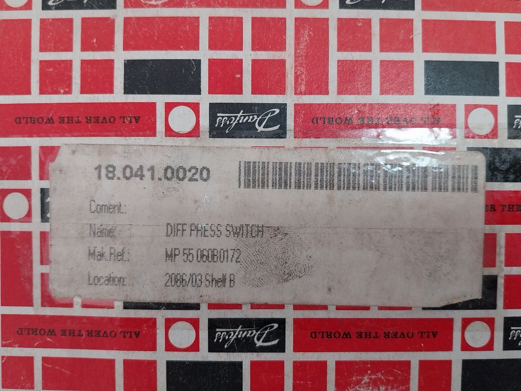 Danfoss Mp 55 Differential Pressure Control 060B0172
