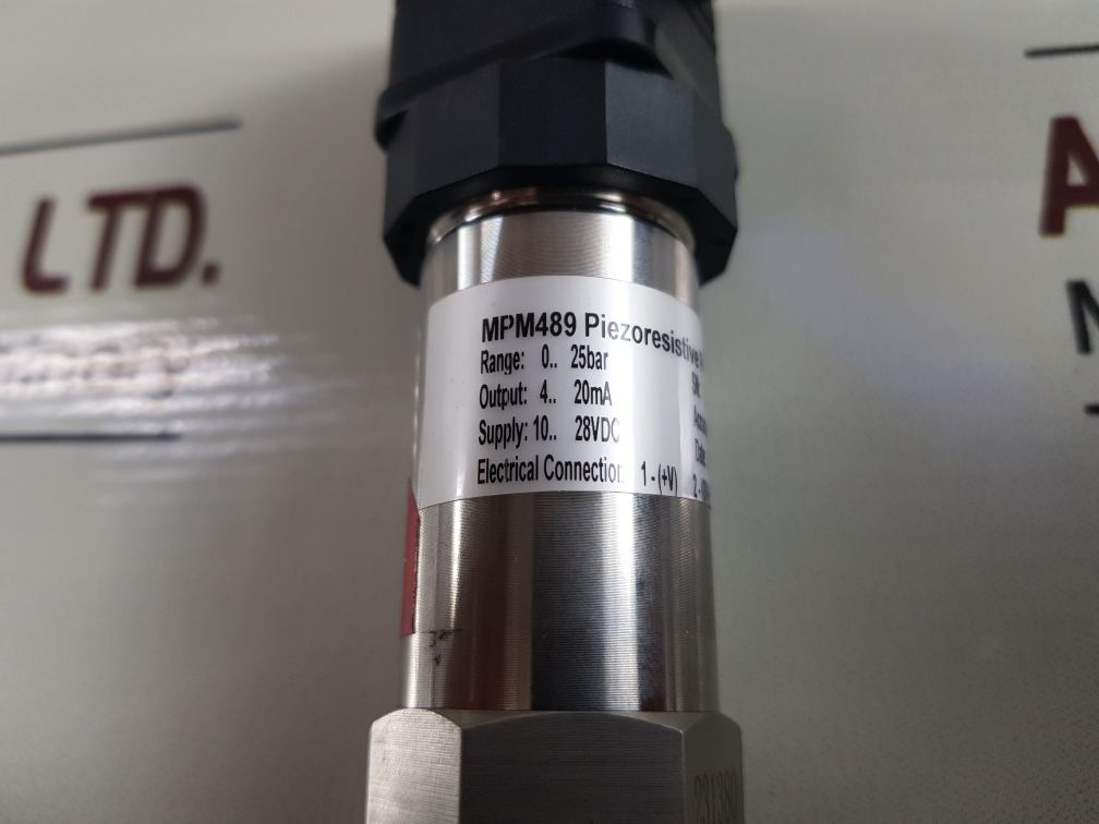 Danfoss mpm489 pressure transmitter