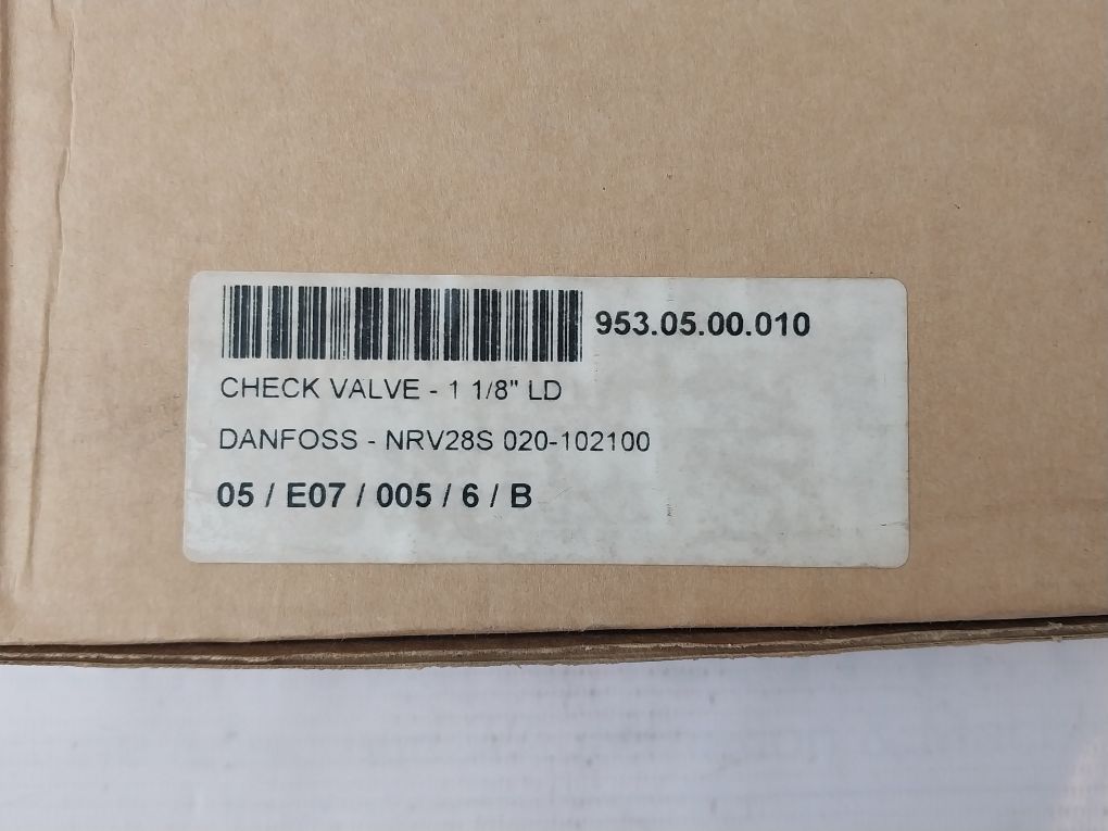 Danfoss Nrv28S Solder Angle Check Valve 020-102100