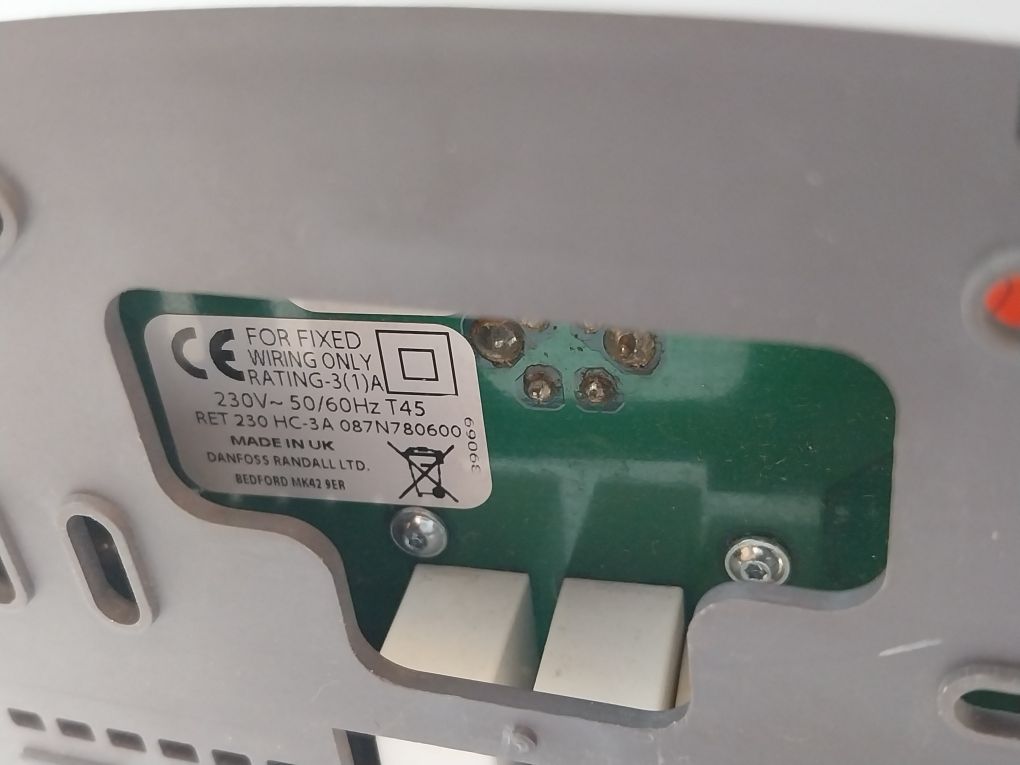 Danfoss Ret 230 Electronic Room Thermostat 230V