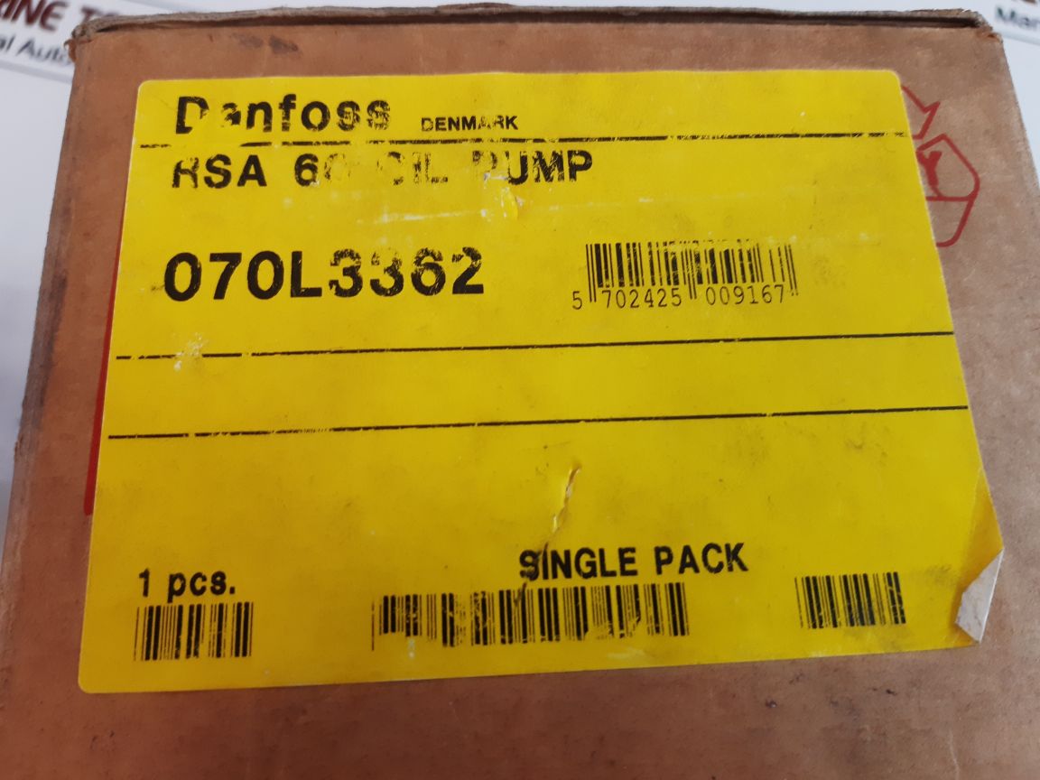 Danfoss rsa 60 oil pump 