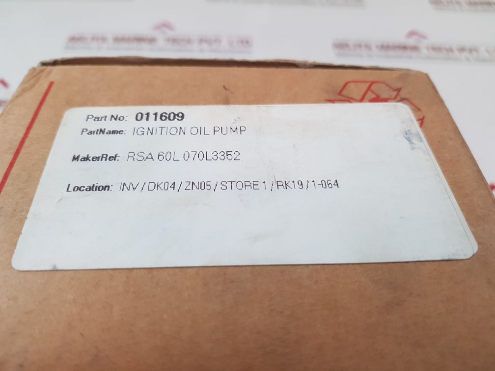 Danfoss rsa 60 oil pump 011609