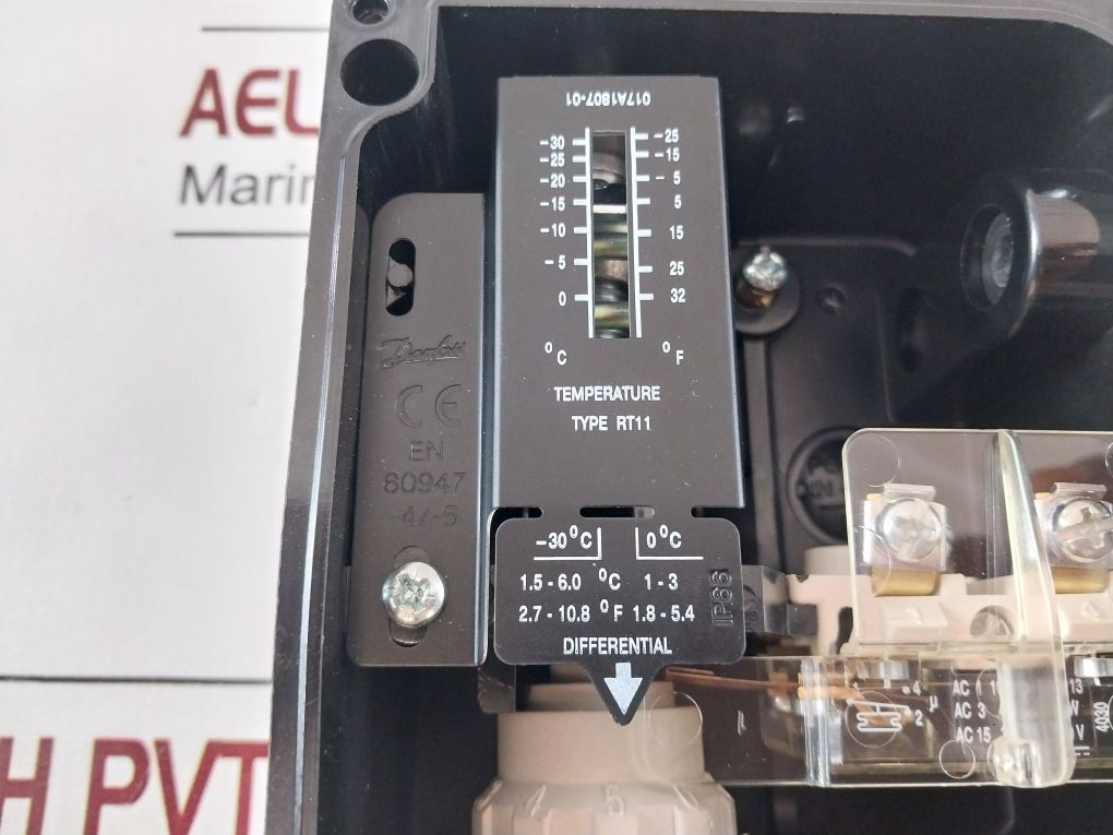 Danfoss Rt11 Thermostat 017A1807-01