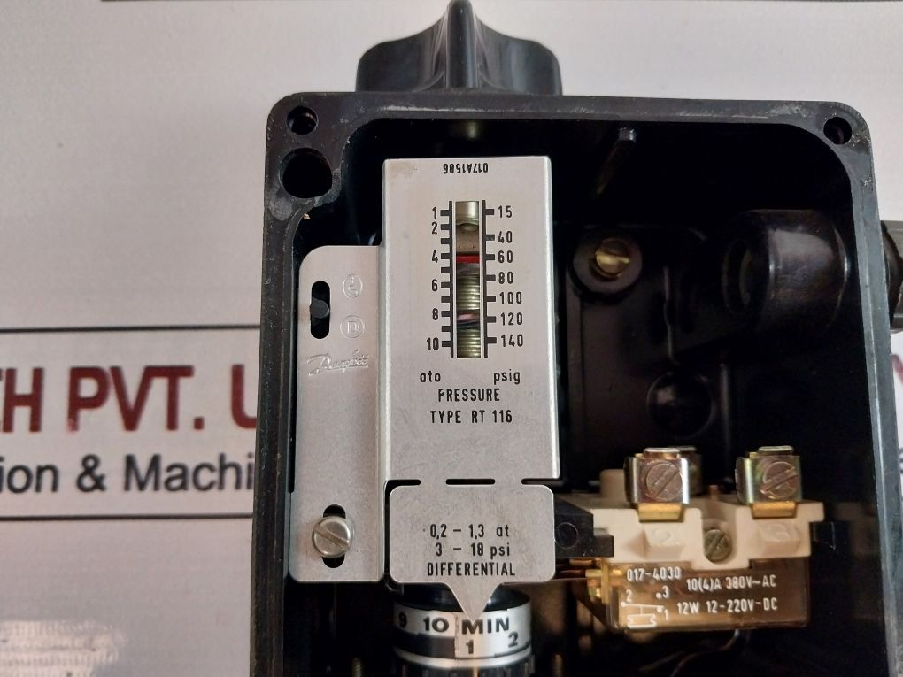 Danfoss Rt116 Pressure Control Switch 3-18Psi