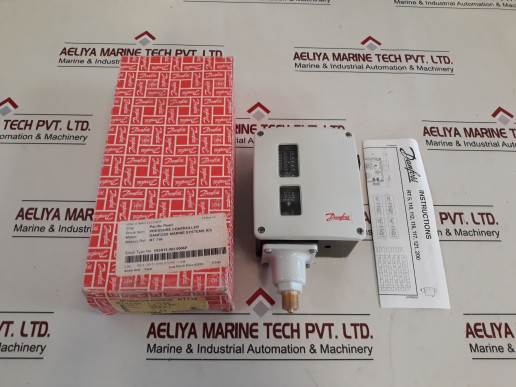 Danfoss Rt116 Pressure Control 017-520366
