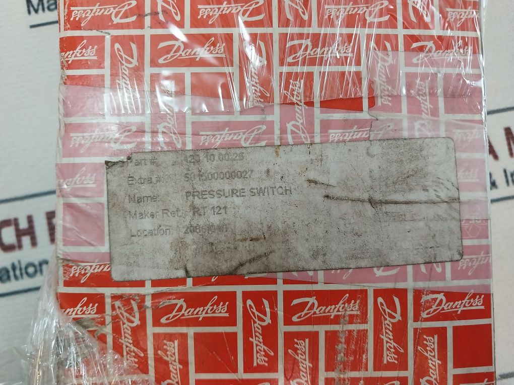 Danfoss Rt121 Pressure Switch