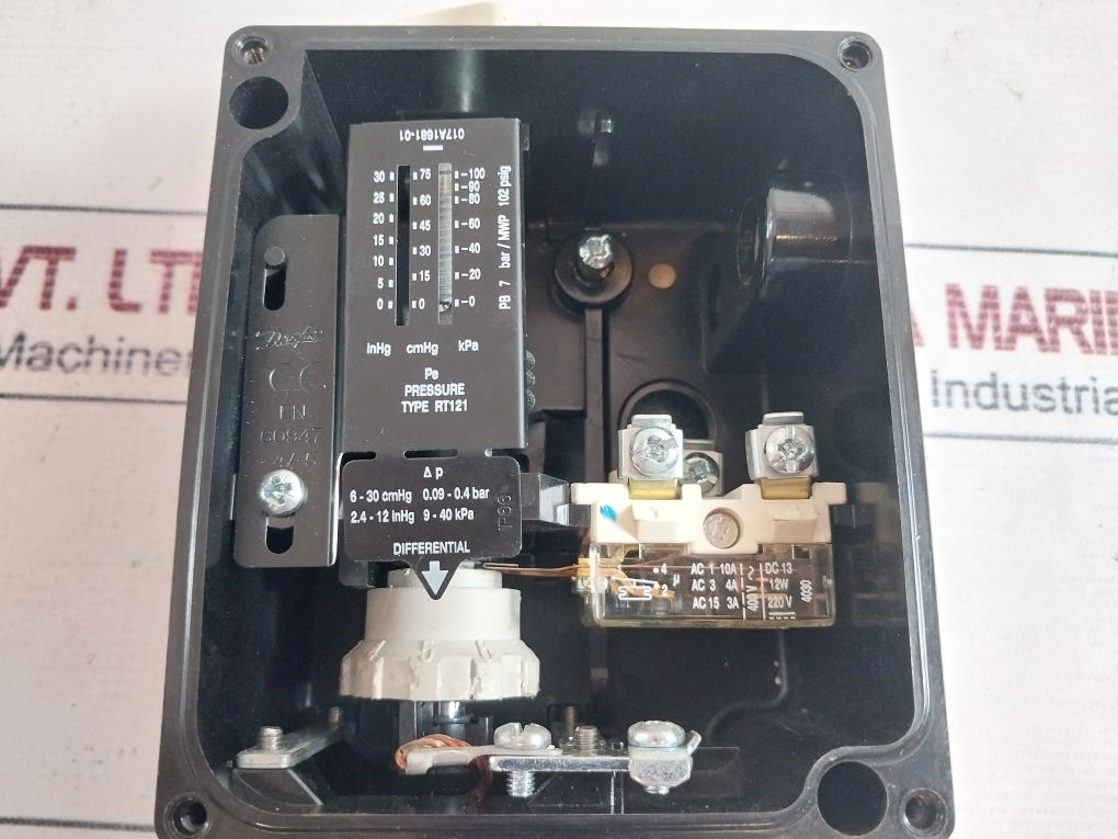 Danfoss Rt121 Pressure Switch Ip66 400V~