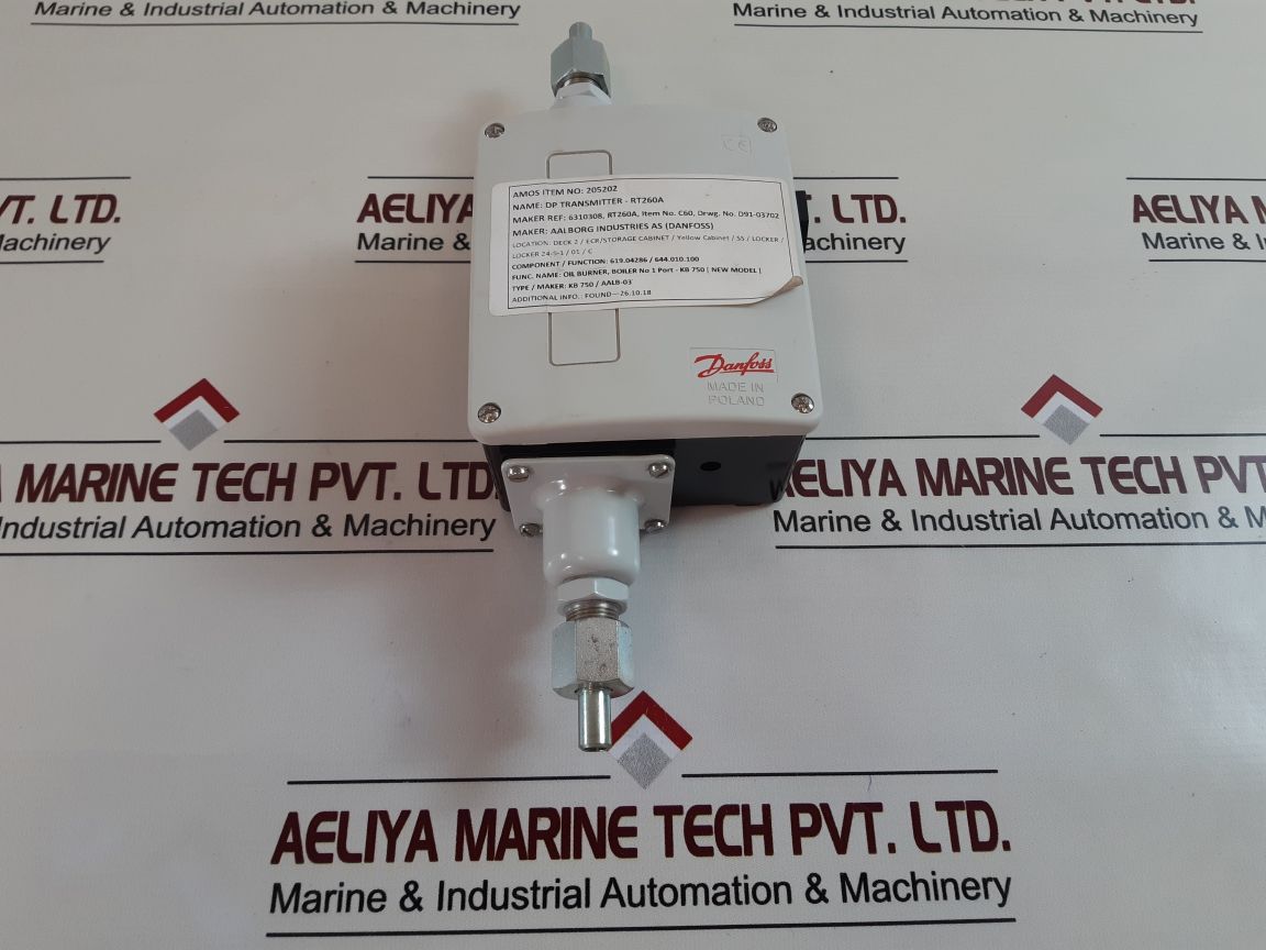Danfoss Rt260A Differential Pressure Switch
