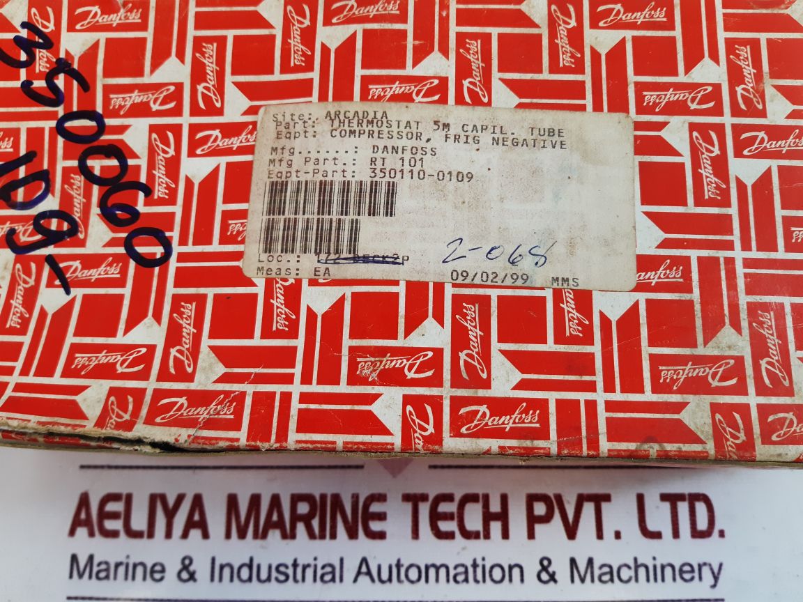 Danfoss rt 101 temperature thermostat 17-5003