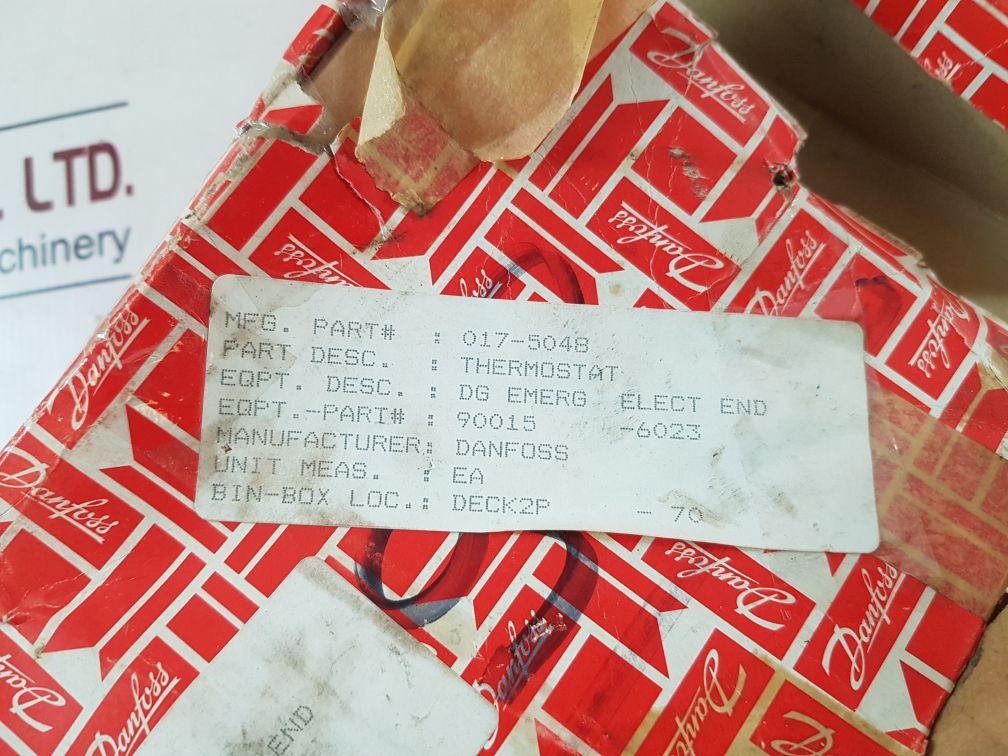 Danfoss Rt 106 Temperature Switch 17-5048
