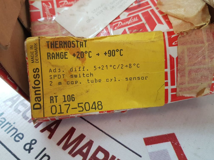 Danfoss Rt 106 Temperature Switch 17-5048
