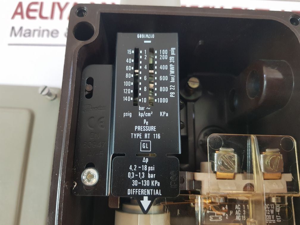 Danfoss Rt 116 Pressure Control 17-5203
