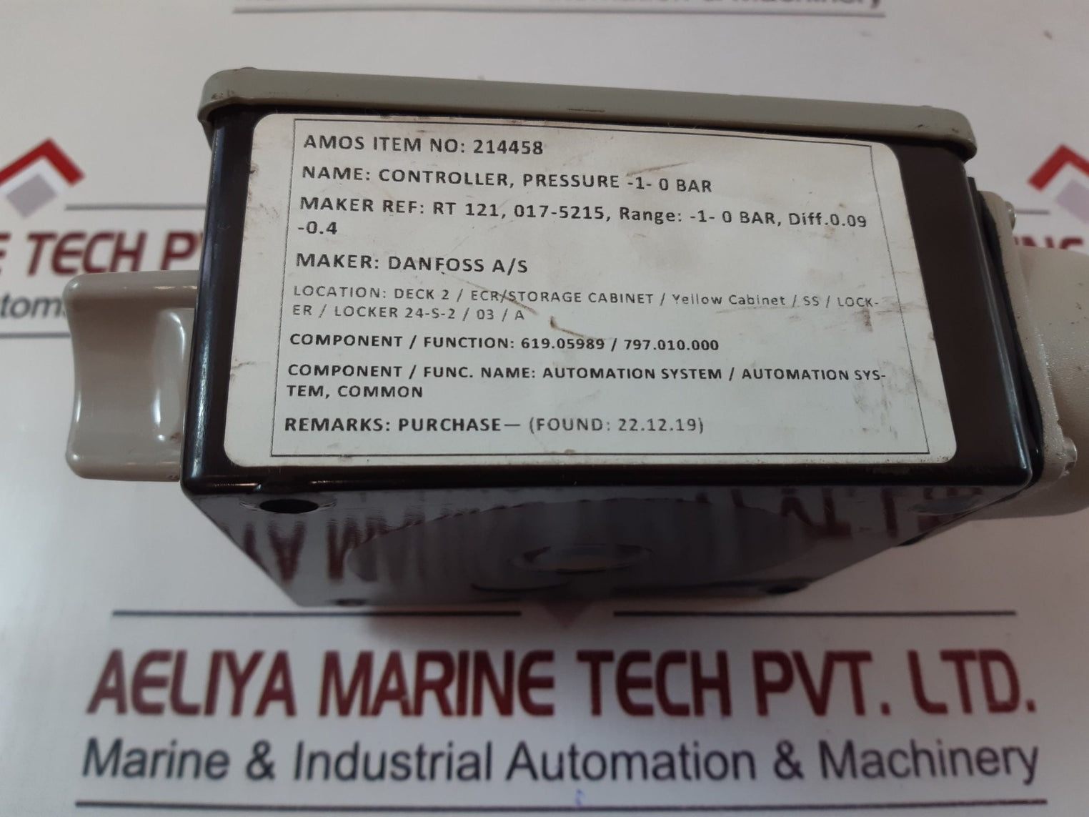 Danfoss Rt 121 17-5215 Pressure Switch