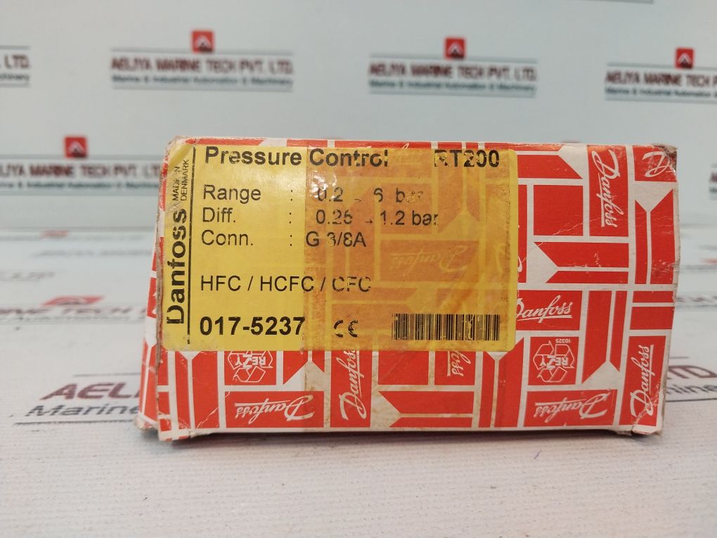 Danfoss Rt 200 Pressure Control Switch 400V~