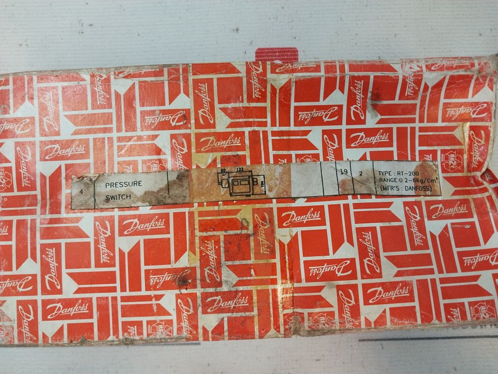 Danfoss Rt 200 Pressure Control Switch 400V~