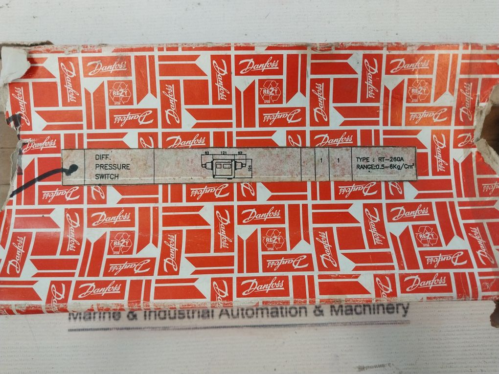 Danfoss Rt 260A Differential Pressure Switch