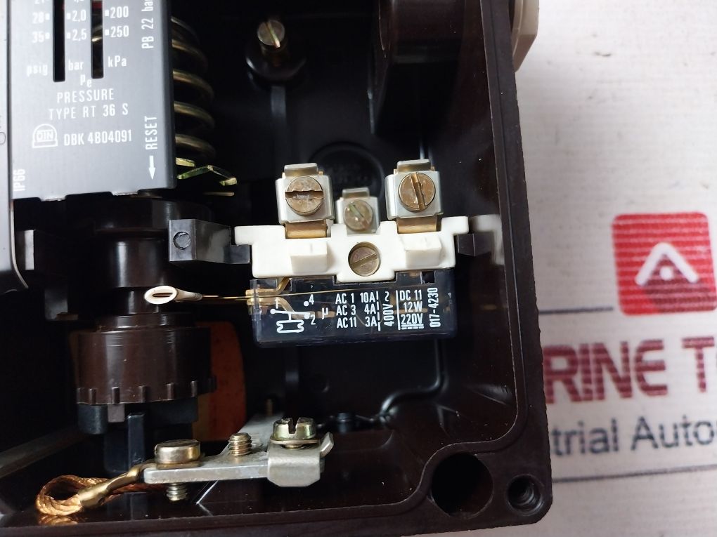 Danfoss Rt 36 S Pressure Switch 0-2.5 Bar