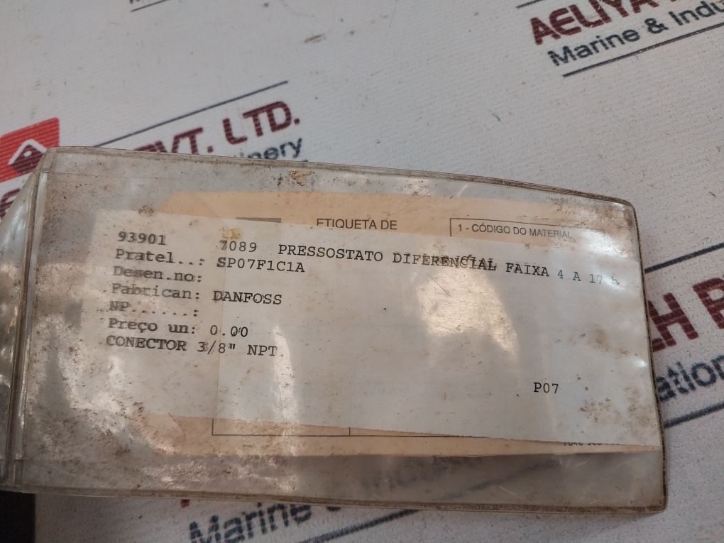 Danfoss Rt 5 Pressure Switch Ip66