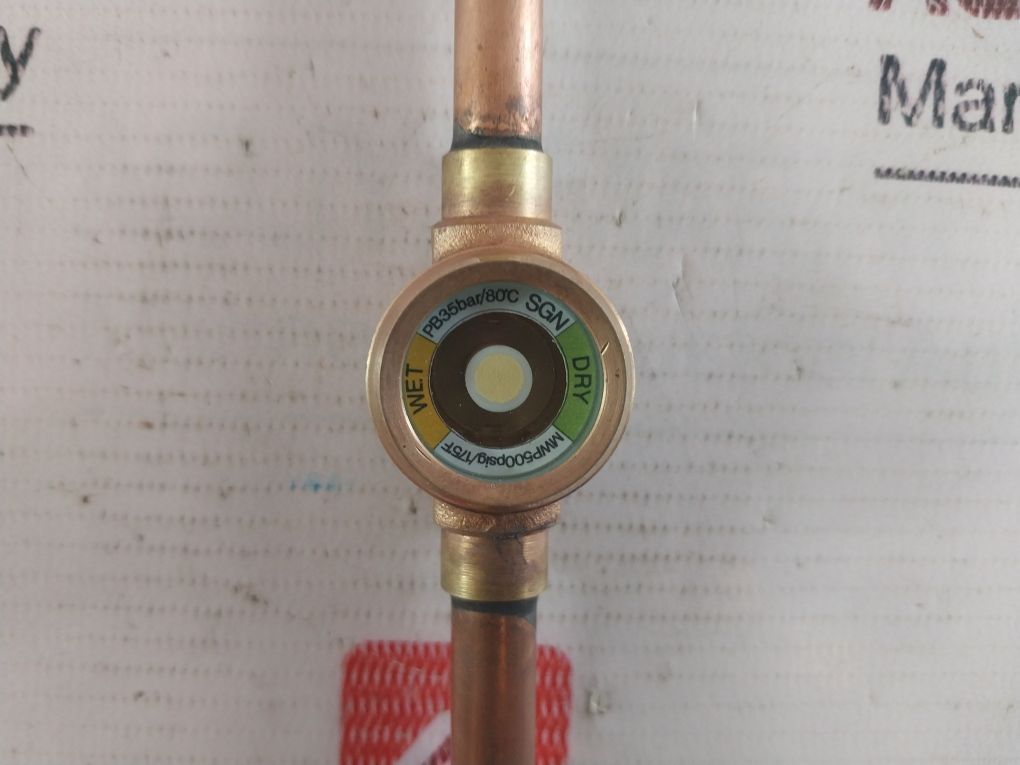 Danfoss Sgn10S Sight Glass Indicator Connection Pb35Bar/80°C
