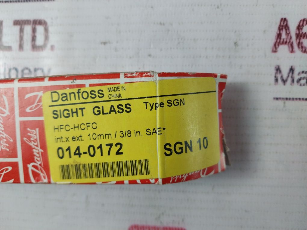 Danfoss 014-0172 10Mm/ 3/8 Inch Flare Sgn 10 Sight Glass