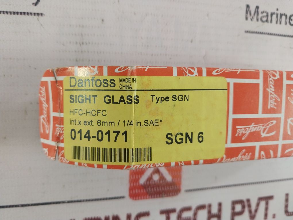 Danfoss Sgn Sight Glass Moisture Indicator Pb35Bar/80°C