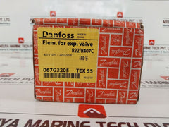 Danfoss Tex 55 Expansion Valve 067B0576