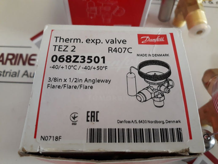 Danfoss Tez2 Thermostatic Expansion Valve 068Z3501