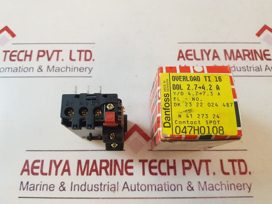 Danfoss ti16 thermal overload relay