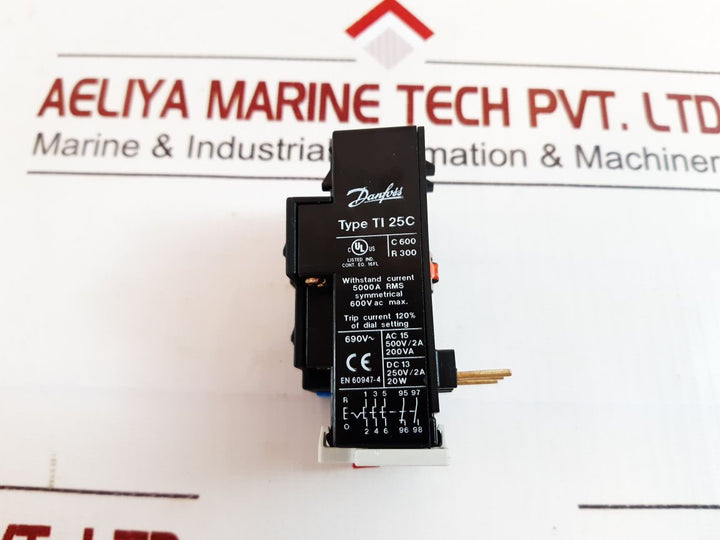 Danfoss Ti25C Thermal Overload Relay 047H0214
