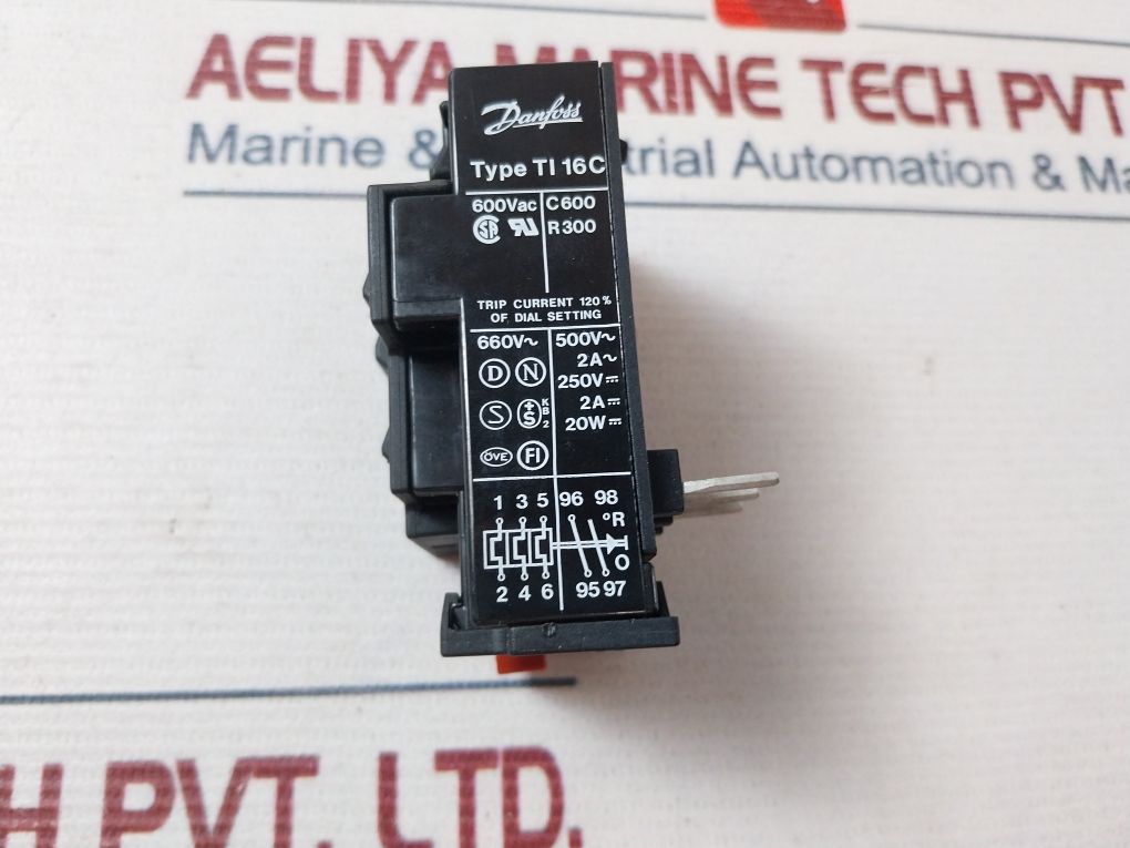 Danfoss Ti 16C Thermal Overload Relay 500V~