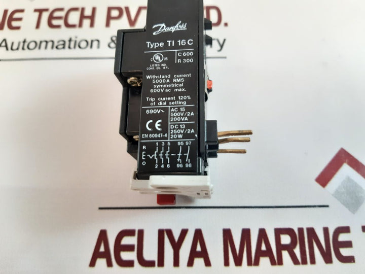 Danfoss Ti 16C Thermal Overload Relay Free Shipping By Express
