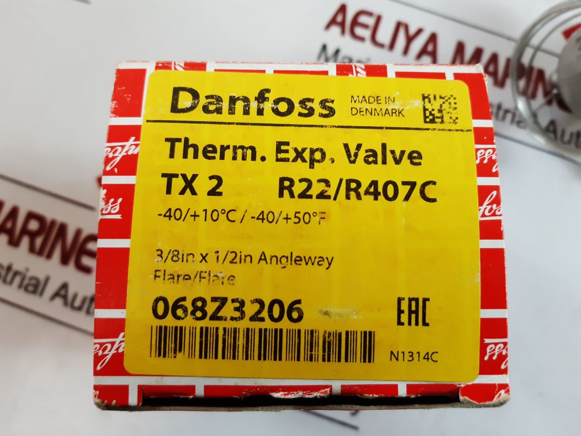Danfoss Tx2, 068Z3206 Therm. Expansion Valve R22 /R407C
