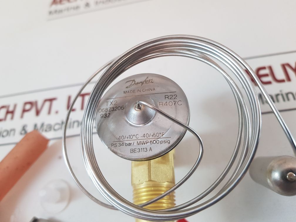Danfoss Tx2, 068Z3206 Thermostatic Expansion Valve R22 R407C