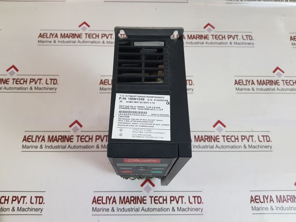 Danfoss Vlt 2800 Variable Speed Inverter Drive 195N1049