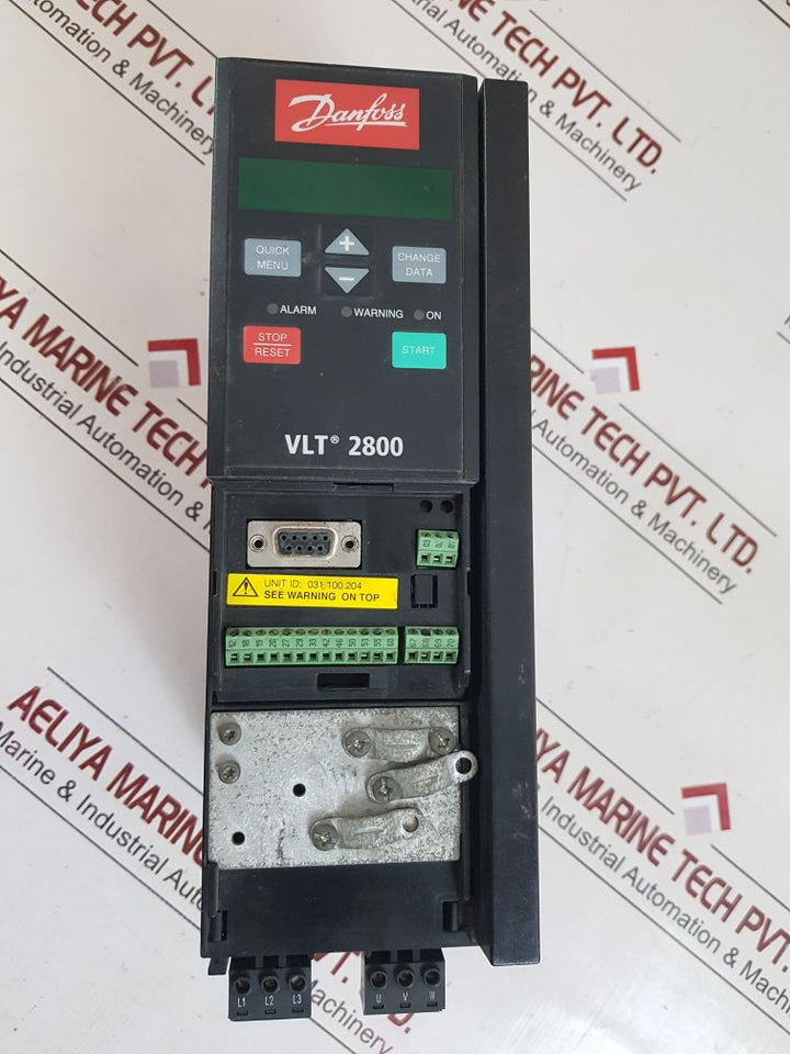 Danfoss Vlt 2800 Variable Speed Inverter Drive 195N1073