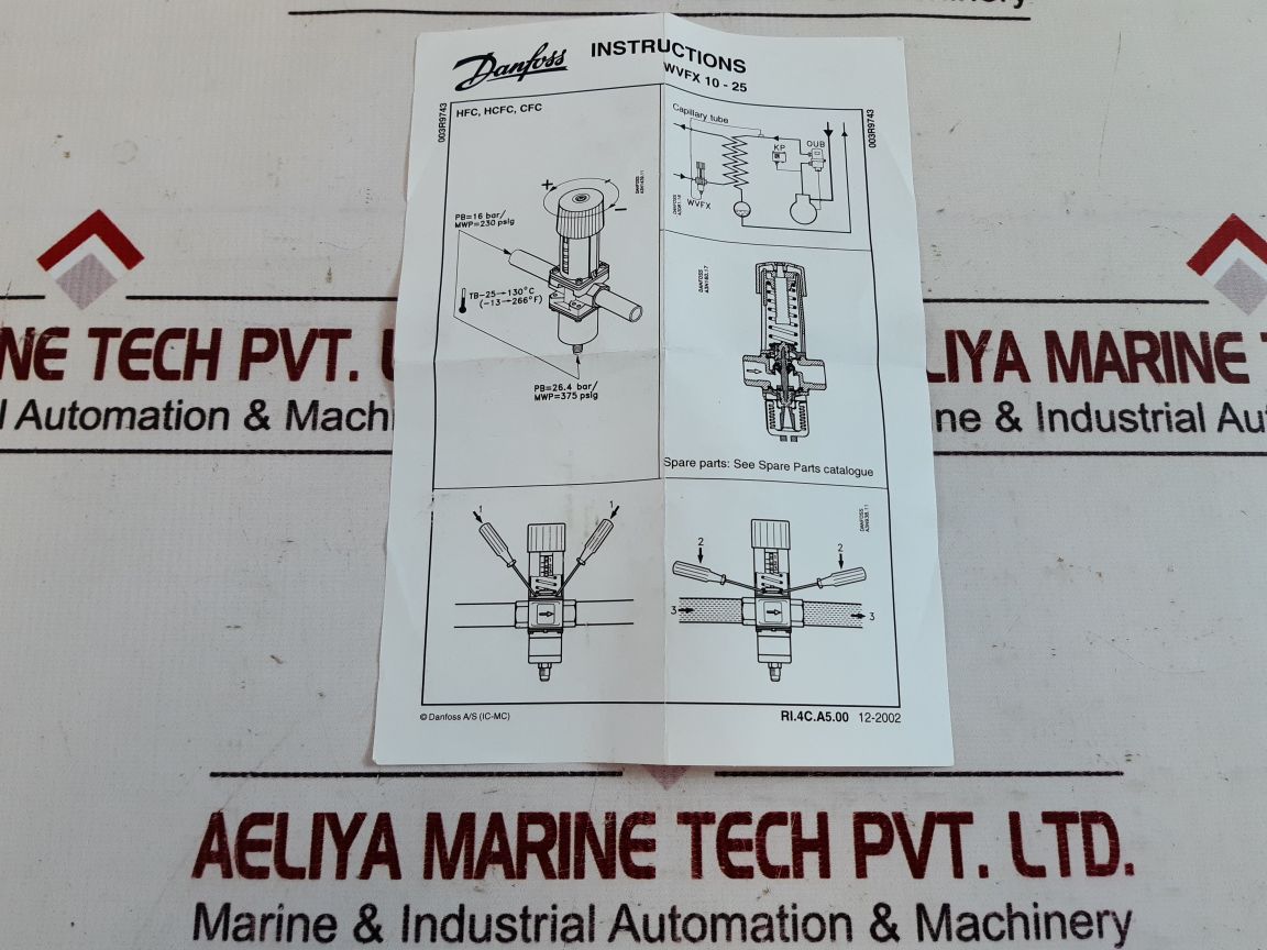 Danfoss wvfx 10-25 water valve