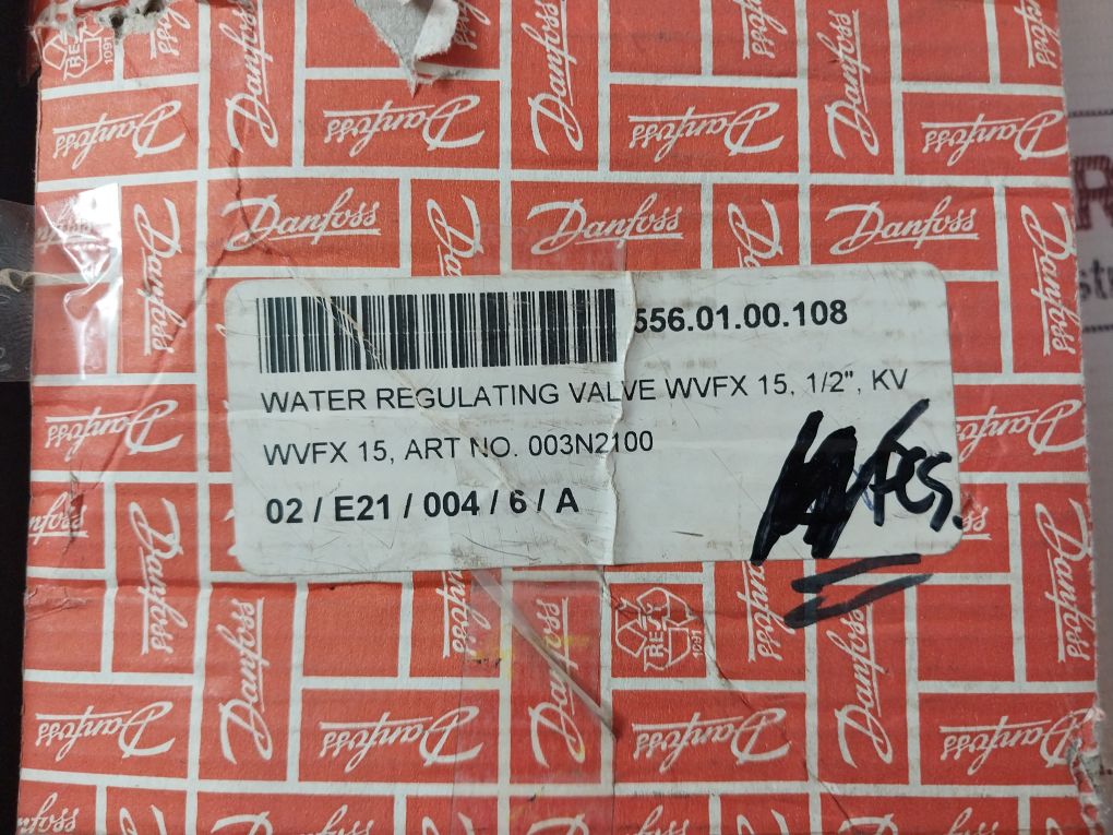 Danfoss Wvfx 10-25 Water Valve 3.5-16 Bar