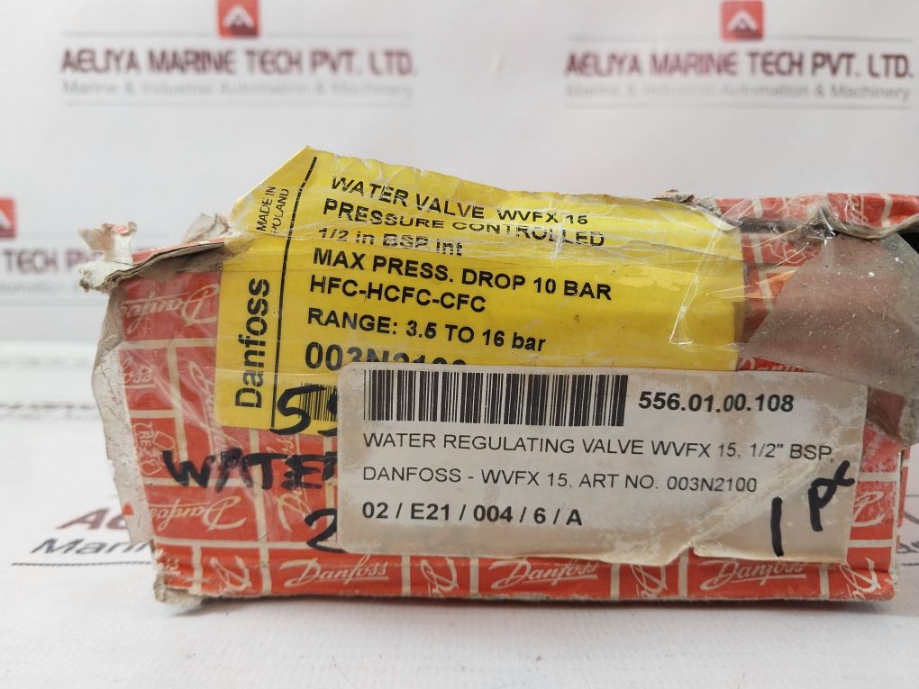 Danfoss Wvfx 10-25 Water Valve 3.5-16 Bar