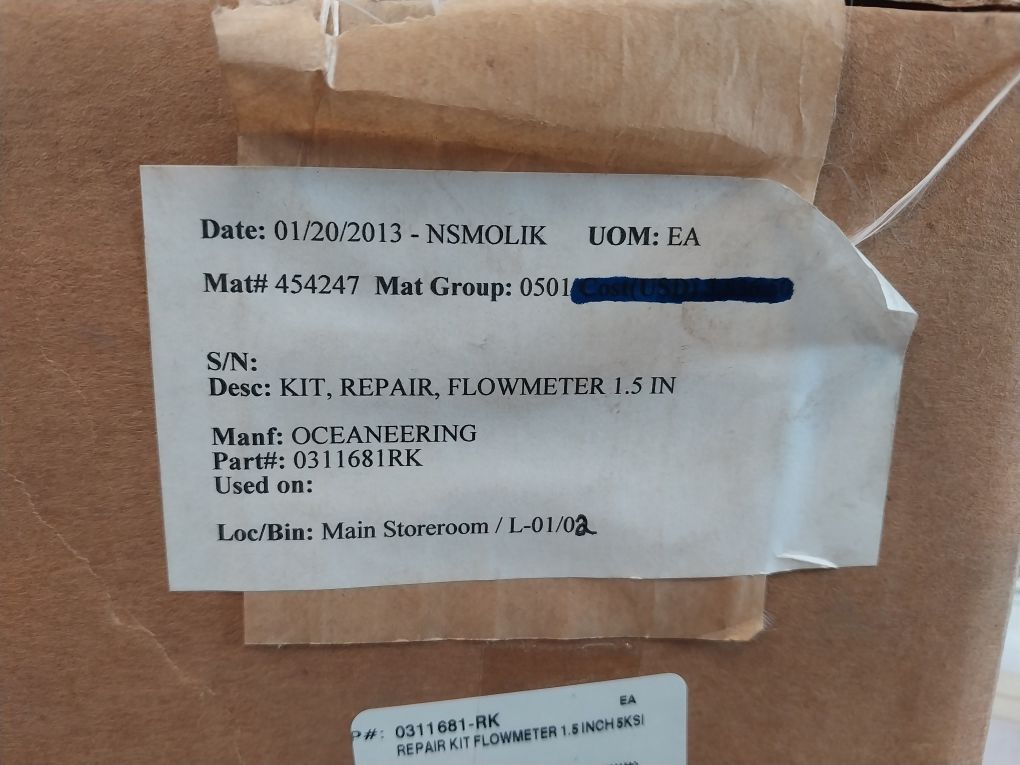 Daniel 1-307-15-130 Liquid Turbine Meter Internals
