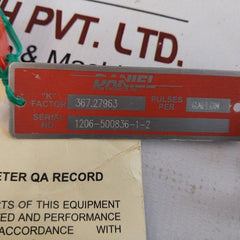 Daniel 1-307-15-130 Liquid Turbine Meter Internals