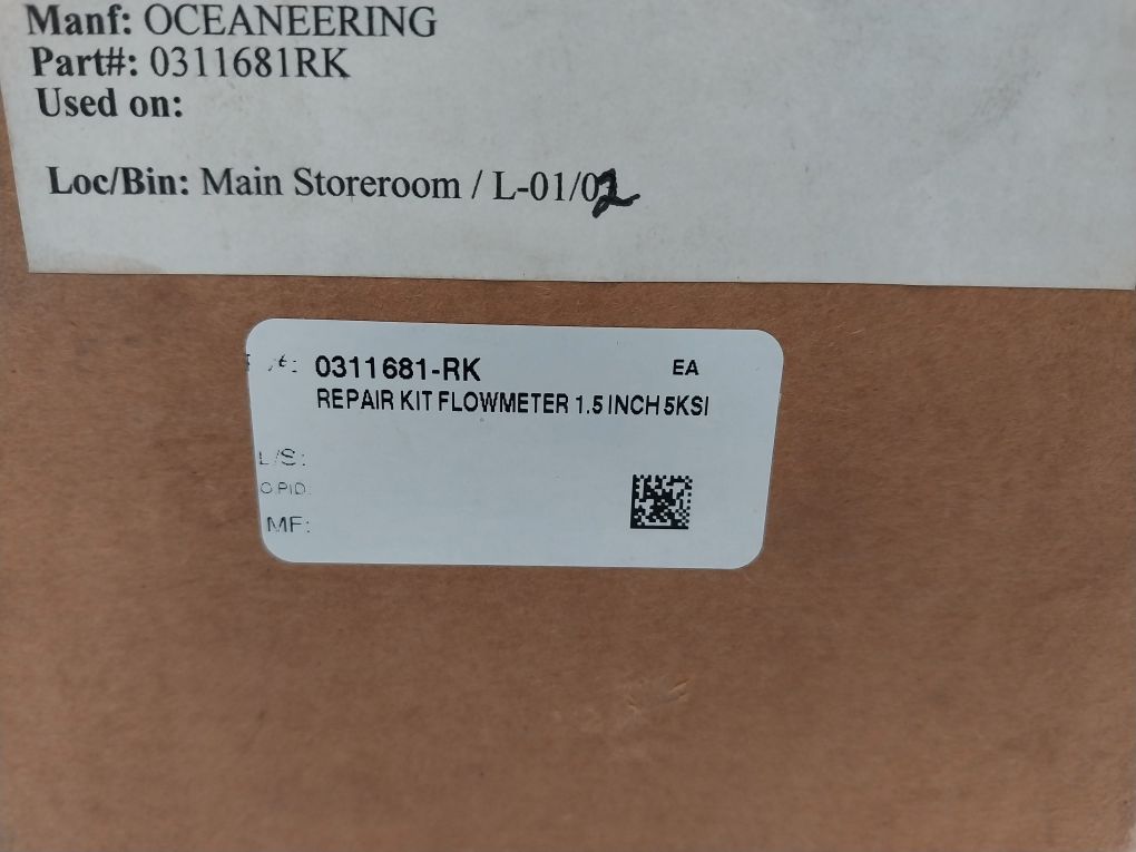 Daniel 1-504-05-500 Flowmeter Repair Kit