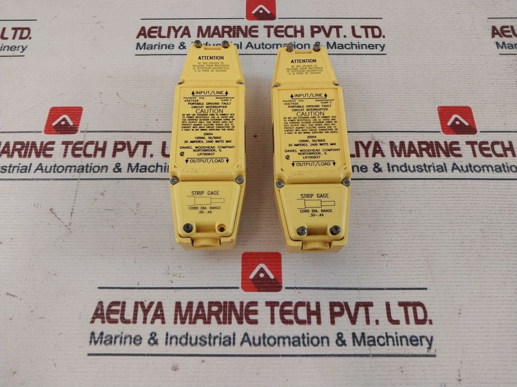 Daniel Woodhead 20054 Field Attachable Gfci In-line Connector